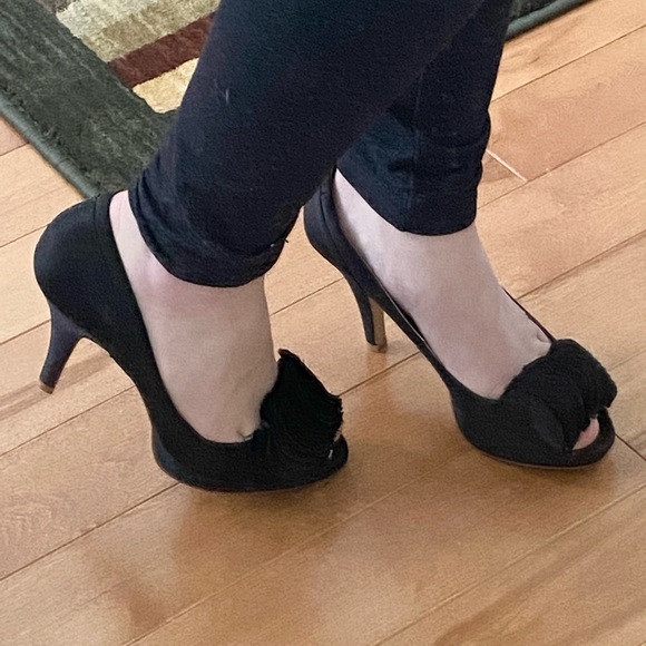 Zara Satin Heels - Picture 9 of 13